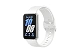 Samsung Galaxy Fit3 Light and Sleek Fitnessband, 13 Tage Akku, 100+ Übungen und Schlaf-Tracking, Dunkelgrau (Silber)