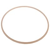 Sport-Tec Gymnastikreifen aus Holz, Hula Hoop, Trainingsreifen, Turnreifen, Fitnessreifen, Gymastik Kreis, Gewichtsreduktion, 60cm