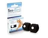 SEA-BAND Akupressurband für Erwachsene (Original), 2 Stück, black – Natürliche Linderung bei Reisekrankheit & Übelkeit – Medikamentenfreie Lösung für Reisen-, Migräne- und andere Arten von Übelkeit