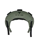 Elite Sports Bulgarische Canvas-Tasche, Fitness-Leinwand, MMA, Fitnessstudio, Cross-Workout, Training, Sandsack, 17, 25, 33, 20,4 kg (ungefüllt) (Waldgrün, 15 kg)