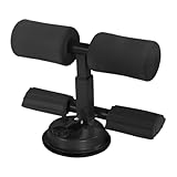 Fußstütze für Sit-Ups, Fitnessgeräte mit Saugnäpfen – Heimgerät für Bauchtraining, für Erwachsene, Anfänger, Profis, Zuhause, Fitnessstudio, Wohnzimmer, Schlafzimmer