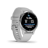 Garmin Venu 2S – schlanke GPS-Fitness-Smartwatch mit ultrascharfem 1,1“ AMOLED-Touchdisplay, Gesundheitsfunktionen, über 25 vorinstallierten Sport-Apps, Garmin Music & Garmin Pay (Generalüberholt)