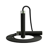 Mogold Springseil für Männer und Frauen, 3 m, Doppelkugellager-Springseil, geeignet für Cardio, Gewichtsverlust und Ausdauertraining, Silikongriffe, für Gesundheit und Genuss