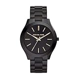 Michael Kors MK3221 Uhr Damenuhr Edelstahl Edelstahl 5 bar Analog Schwarz