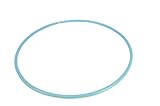Simba 107402856 - Hula Hoop Reifen, blau oder rosa, Es Wird nur EIN Artikel geliefert, 60cm Durchmesser, Sportreifen, Gymnastikreifen, Fitness