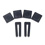 2 Sets Deckenventilator-Balance-Klemme und Gewichtsset zur effektiven Stabilisierung der Lüfterblätter