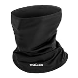 Tavaler Schlauchschal Herren/Damen Winter, Multifunktionstuch Winddicht Halswärmer, Elastisch und Atmungsaktiv Halstuch Herren, Loop Schal für Fahrrad, Motorrad, Skifahren