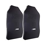 SUPRFIT – Sigurd Basic 3D Gewichtsscheiben 2x 6,2 kg (2x 13,75 lbs) pulverbeschichtet Schwarz – ergonomische Form & optimale Gewichtsverteilung – austauschbare Body Plates für Sigurd 3D Gewichtsweste