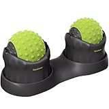 2er-Pack Massage Bälle mit Sitz für Faszienentspannung, Muskelkater, Triggerpunkt, Muskelknoten und Yoga entspannen, manueller Massageball für Arm, Schulter, Nacken, Rücken, Fuß