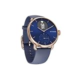 Withings ScanWatch - Hybrid Smartwatch mit EKG, Herzfrequenzsensor & Oximeter, Multisport Hybrid Smartwatch Herren/Damen, 30-Tage Akkuladung, Aktivitäts- & Schlaftracking, Android/iOS kompatibel
