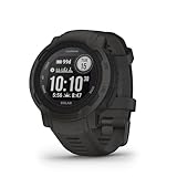 Garmin Instinct 2 Solar – GPS-Smartwatch mit unendlicher Akkulaufzeit im Smartwatch-Modus, über 40 Sport-Apps, Garmin Pay, Trainingszustand, Fitnessalter, Schlafanalyse uvm
