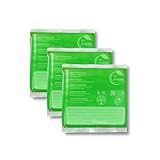 IEA Green Kalt Warm Kompressen | 3er Set | 13x14 cm | Kühlpacks für Prellungen, Insektenstiche, Verletzungen | wiederverwendbare, umweltfreundliche Gelkompresse