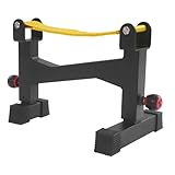 Langhantel Pufferrahmen,Langhantel Ablage, Deadlift Schlingenständer, Belastbar bis 300kg,Squat Rack Höhenverstellbar für Heim Fitnessstudios Sporthallen
