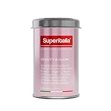 Beauty & Glow (11 Portionen) - Instant Kaffee – Präbiotischer Kaffee mit Biotin, veganem Kollagen & Kokosnussöl - Superfood Cappuccino von Superitalia - offizieller Partner von Hyrox - Made in Italy