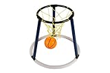 ALBI Wasserbasketball, Eaglestone Pool-Basketballkorb,KleinBasketballkorb mit 1 Poolbällen und Pumpe, schwimmende aufblasbare Basketballspiele