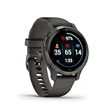 Garmin Venu 2S – schlanke GPS-Fitness-Smartwatch mit ultrascharfem 1,1“ AMOLED-Touchdisplay, Gesundheitsfunktionen, über 25 vorinstallierten Sport-Apps, Music & Garmin Pay