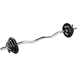 MOVIT 26 kg SZ Curlset PRO, mit Federverschlüssen + 8 Gewichtsscheiben, Scheibenaufnahme Ø 30 mm