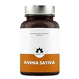 Avena Sativa Tabletten - 100 Grüner Hafer Tabletten mit Zink hochdosiert - laborgeprüfte mit Saat Hafer & Zink hochkonzentriert und vegan - VitaminFuchs - Made in Germany
