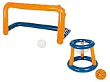 Crivit Pool Spielgeräte Badespaß Wasserspielzeug Outdoor Spielwaren (Tor und Basketballkorb)