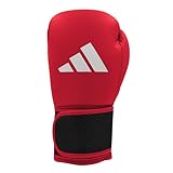 adidas Unisex – Erwachsene Hybrid 25 Boxhandschuhe, Rot, 10 oz EU