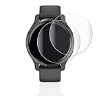 BROTECT 2 Stück Full-Cover Schutzfolie für Garmin Venu 2S Full-Screen Displayschutz-Folie [3D Curved, Anti-Fingerprint, Kristall-Klar]