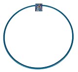 Simba 107402857 - Hula Hoop Reifen, blau oder rosa, Es wird nur ein Artikel geliefert, 80cm Durchmesser, Sportreifen, Gymnastikreifen, Fitness