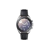 Samsung Galaxy Watch 3, Runde Bluetooth Smartwatch für Android, drehbare Lünette, Fitnessuhr, Fitness-Tracker, 41 mm, Mystic Silver. 36 Monate Herstellergarantie (Deutche Version)[Exkl. bei Amazon]