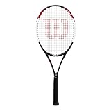 Wilson Tennisschläger Pro Staff Precision 100, Carbonglasfaser, Grifflastige Balance, 320 g, 68,6 cm Länge