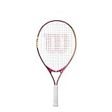 Wilson Intrigue Jr 23 Tennis Racket, Kastanienbraun/Rosa