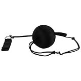 KIMISS Tanzkugeln, Requisite Weich Verstellbare Kette Black Poi Ball Bälle, mit für Frauen Bauch Training Performance Ing Nce