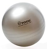 Togu Gymnastikball Powerball Premium ABS (Berstsicher), silber, 65 cm