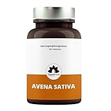 Avena Sativa Tabletten - 100 Grüner Hafer Tabletten mit Zink hochdosiert - laborgeprüfte mit Saat Hafer & Zink hochkonzentriert und vegan - VitaminFuchs - Made in Germany