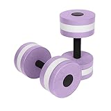 Aqua Hanteln Set – Eva-Schaum Wasserhanteln für Wassergymnastik & Aquafitness, Wassergymnastik Geräte & Aquajogging Zubehör für effektives Wassertraining