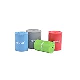 Flossband, Kompressions- und Widerstandsband zum Umwickeln der Muskeln & Gelenke (1,5 mm (hellgrau), 7,5 cm Breite)