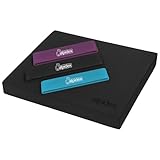 ALPIDEX Balance Pad 48x40x6 cm Balancekissen Schwarz Fitnessbänder Stabilität Koordination Verbessertes Gleichgewicht Kissen Rutschfest Wackelkissen Balancegerät Gleichgewichtstrainer