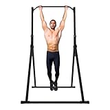 WEIGR Klimmzugstange Freistehende Faltbares Power Rack Power Tower Höhenverstellbare (1,74-2,3m), Dreieckige Pull Up Station für Zuhause, bis zu 200kg, für Gymnastik und Calisthenics