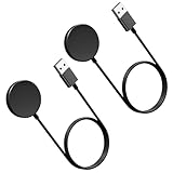 2 Stück Watch Ladegerät Kompatibel mit Samsung Galaxy Watch 7/Watch Ultra/6/Watch 6 Classic/Watch 5/5 Pro/4/4 Classic/3/Active 2, Smartwatch Ladekabel Galaxy Watch Ladegerät Ladestation Magnetisches