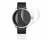 BROTECT 2 Stück Full-Cover Schutzfolie für Withings ScanWatch (38 mm) Full-Screen Displayschutz-Folie [3D Curved, Anti-Fingerprint, Kristall-Klar]