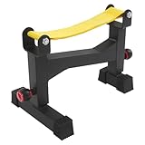 Squat Rack, Multifunktionale Hantel Rack, (2 Stück), höhenverstellbar 30-40cm, Belastbarkeit 300kg, aus Carbonstahl und Nylongewebe, für Gewichtheben und Krafttraining