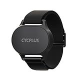 CYCPLUS Herzfrequenzmesser Armband, Bluetooth 5.1 ANT+ HR Monitor mit HR Zone LED Anzeige, IP67 Wasserdicht, Verwendung für Laufen Radfahren Fitness und andere Sportarten(schwarz)