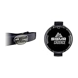SIGMA SPORT - Brustgurt R1 Duo Herzfrequenz Sender & Elektro Sigma Elektro Unisex – Erwachsene Duo Magnetless Trittfrequenzsender, Mehrfarbig, Einheitsgröße