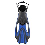 Aqua Lung Sport Herren Zinger Flossen, Grey/Light Blue, M