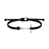 SAILBRACE Armband MATCH GOLF schwarz-silber