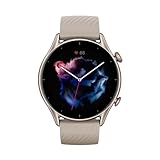 Amazfit Smartwatch GTR 3 46mm mit Gesundheitsüberwachung, SpO2, Schlaf, Stress, Zyklusüberwachung, SportuhrGPS Sportuhr mit 150+ Sportmodi, 21 Tage Akku, Alexa für Herren Damen
