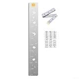 Multifunktionaler Acrylspiegel mit Höhenmessung Aufklebern Stilvolle Wachstumstabelle für verschiedene Umgebungen (JMU014)