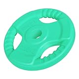 GORILLA SPORTS® Hantelscheiben - 1,25kg, 2,5kg, 5kg, 10kg, 15kg, 20kg, 25kg, 30kg Gewichte, Einzeln/Set, 30mm, aus Gusseisen mit Gummi Gripper, Farbwahl - Gewichtsscheiben