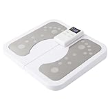 EMS Fußmassagegerät,Durchblutungs-Stimulator beine mit Niedrigfrequenz-Impuls-Technologie,6 Modi,50 Intensitätsstufen,LED-Display,Elektrischer Muskelstimulator für Lindert Krämpfe,Schmerzen