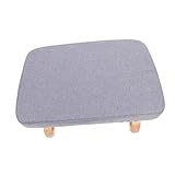 TOPPERFUN Multifunktionaler Yoga-hocker Aus Holz, Tragbare Fußstütze Zum Schuhwechseln, Meditation Und Als Dekoration Für Wohnzimmer, Home Office Und Eingangsbereich