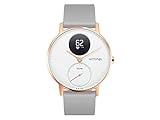 Withings Steel HR - Hybrid Smartwatch - Aktivitätstracker mit Connected GPS, Herzfrequenzmessungen, Schlafüberwachung, Smartphone-Benachrichtigungen, wasserdicht und einer Akkulaufzeit von 25 Tagen