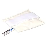 Sport-Tec Sandsack Sandsäckchen Gewichtsäckchen mit Klettband 15x15 cm, 0,5 kg, Weiß